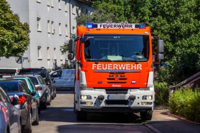 Stuttgart: Kuechenbrand in Stuttgart Ost